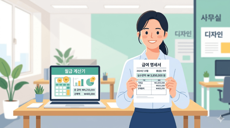 연봉 5000 실수령액 얼마인가? 세금 공제 후 월급 총정리